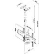 SOPORTE TECHO CMC-011 40" a 65" h/40kgs
